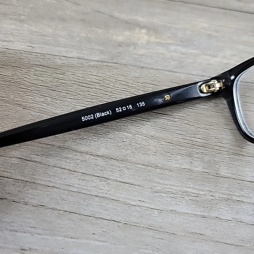 Coach HC 6054 Elise 5002‎ Black Eyeglasses 52-16-135 Full Rim  Frames Only